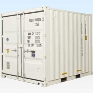 10ft x 8ft One-Trip Shipping Container – White
