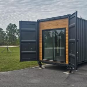 Modern 20-Foot Shipping Container Tiny Home